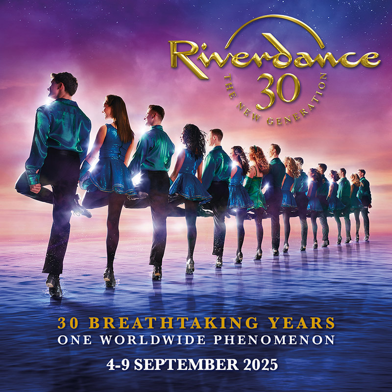 Banner Adverts and Video Banners and Promotional Content For Riverdance. Music Marketing Design Experts: designRED